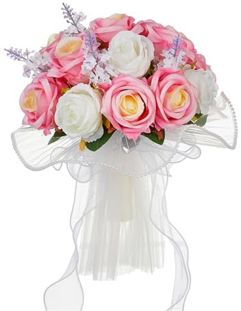 TOWARDSNAN Hochzeitssträuße Für Brautbrautjungfernbrautsträuße Für Hochzeitszeremonie Jubiläum Valentinstag Dekorationen