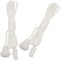 ARIATI 2 Pack Replacement Nylon Pull Cord for Ceiling Light-Switch 1.5m Durable Spare Cord for Bathroom Light, Pull Cord Switch for Ceiling Fans and Lights