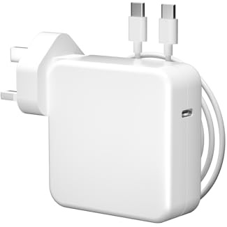 100W Mac Book USB-C Charger Fit for MacBook Pro 13, 14, 15, 16 Inch | Compatible MacBook Air M1 M2 M3 M4, iPad Pro/Air and All Type C Device, Type C to C power cord Adapter