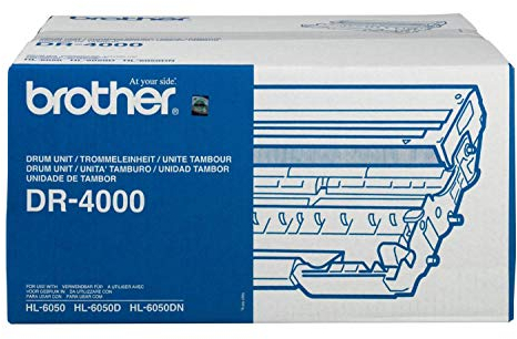 Brother DR4000 Trommeleinheit für Hl6050 Hl6050D Hl6050Dn Hl-6050 Hl/6050/6050D/6050Dn, Farblos