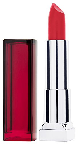 Maybelline New York Make-Up Lippenstift Color Sensational Vivids Lipstick Vibrant Mandarin/Sattes Orange-Rot mit pflegender Wirkung, 1 x 4 g