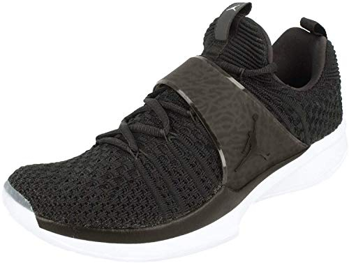 NIKE Herren Jordan Trainer 2 Flyknit Gymnastikschuhe, Schwarz (Black/Black-White)