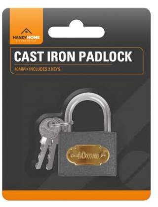 40mm Heavy Duty Cast Iron Padlock