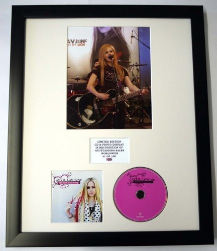 Avril Lavigne/Darstellung mit Foto und CD | Limited Edition des Albums The Best Damn Thing