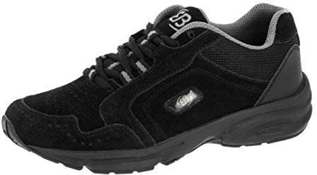 Brütting Unisex Circle Walkingschuhe, Schwarz Silber, 43 EU