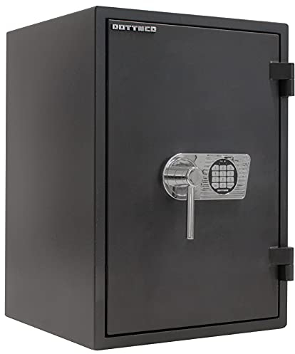 Rottner FireProfi 65 Premium Wertschutzschrank (HxBxT) 670x480x455 mm Elektronikschloss Handhebelgriff inklusive Batterie Notbestromung möglich verstellbarer Fachboden Befestigungsmaterial