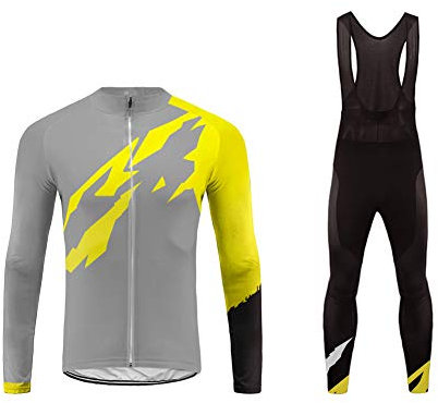 UGLY FROG Winter Warm Fleece Maillot Pantalon Cyclisme Manches Longues Respirant Séchage Rapide 3D Gel Rembourré Costumes pour Vélo VTT Wear