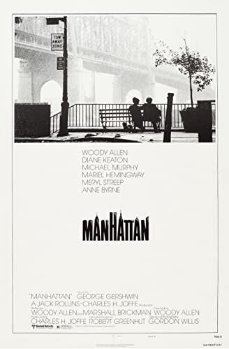 Woody Allen: Manhattan (1979) | US Import Filmplakat, Poster [59 x 84 cm]