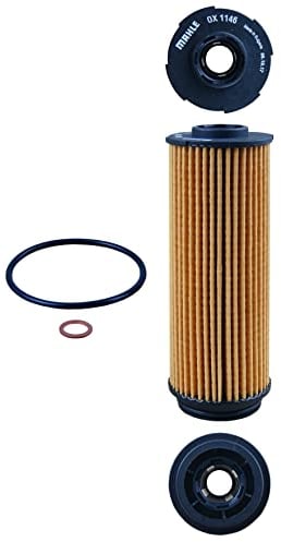 MAHLE OX 1146D Ölfilter Filtereinsatz 55,5MMu.a. passend für BMW 7 (G11/ G12)