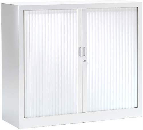 Pierre Henry | Armoire à Rideaux 100 x 120 x 43 cm | Blanc