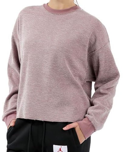 NIKE Sweat Rose Femme Yoga Cover Up 2 Rose XS