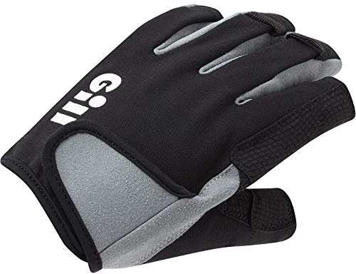 Gill Deckhand Segelhandschuhe – Kurzer Finger mit ¾ Langen Fingern – 50+ UV-Sonnenschutz und Wasserabweisend