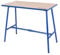 BiGDUG Heavy Duty Folding Workbench - 840h x 1000w x 500d mm - Transportable Workstation 150kg UDL (Blue)