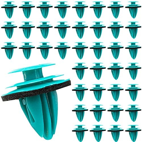 SZXMDKH 100 Pieces Car Door Clips Car Trim Clips Bumper Fastener Clips Compatible with Car Boots, Interior Doors or Trim Panels