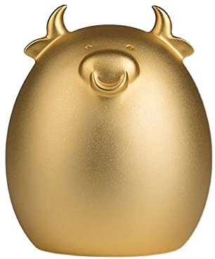 WDBB Sparschweine Messing Nette Goldene Schafe Sparschwein Unzerbrechlich Münz Bank Mode Geld Bank Kinder Geburtstag Home Decoration Spardose (Color : Gold)