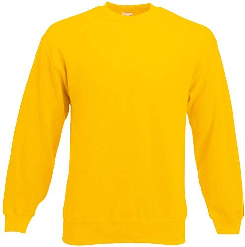 Fruit of the Loom Herren 62-202-0 Sweatshirt, Sonnenblume, XL