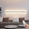 HMAKGG LED Wandleuchte Innen Dimmbar Wandlampe LED mit Fernbedienung 3000K-6000K Wandbeleuchtung Innen für Wohnzimmer Schlafzimmer Treppenhaus Flur,48w/150cm