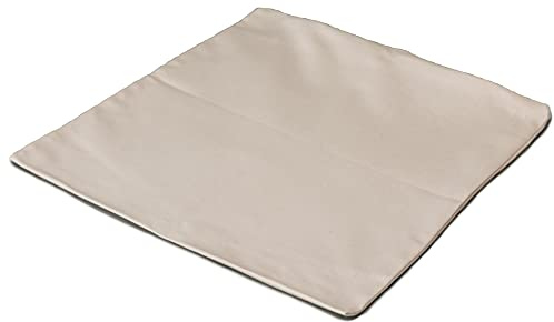 Bio-Perkal Inlett 35x35cm, mit Reißverschluss. Hülle ideal für Selberbefüller von Kissen - Inlett = Leere Kissenhülle - Inhalt: 1 Stück