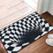 MAVURA Vortex 3D Illusion Fußmatte Türmatte Schmutzfangmatte Teppich optische Täuschung Bodenmatte Außen Innen waschbar rutschfest 60x40cm
