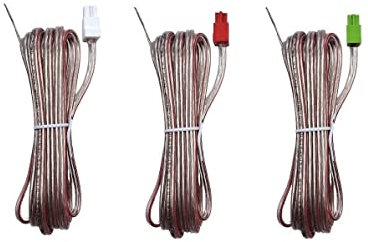 Desconocido Cable de bocina 3x Speaker Woofer Sound Red Gray Wires Cord Cables Compatible With Sony Home Cinema System