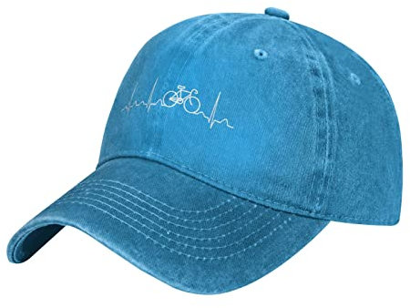YINGD Baseballkappe Fahrrad Herzschlag Cowboy Cap Outdoor Freizeit Verstellbare Cowboyhut Unisex Schwarz, #20, One size