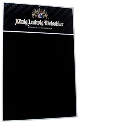 KÖNIG LUDWIG WEISSBIER Anschreibtafel