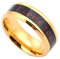 Ayoiow Titan Männer Ringe Gold Ehering Für Männer I Love You