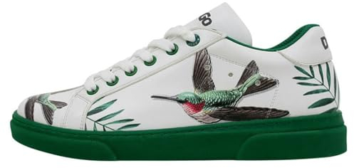 DOGO Ace Sneakers - Soar The Sky - Tylische Vegane Damen-Sneaker - Atmungsaktive Bunte Schuhe für Damen mit Trendigem Design