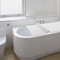 Badewannenabdeckung, Faltbare Badewannendeckel Badewanne Abdeckung Staubschutz Badewannenablage Badewannenbrett Rechteckig Weiß 170 x 70 0.65cm