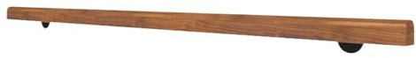 XYXHEII Holz Handlauf 150cm, Treppengeländer, Treppenhandlauf Holz, Antirutsch-Treppenhandlauf, Geländer Für Treppe, Treppe Wandhandlauf, Treppenhandläufe
