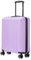 R.Leone Valigia Trolley Bagaglio a mano 55x40x20cm Rigido Ultraleggero in ABS 4 Ruote Autonome 3N (2208 55X40X20cm, Lilla)