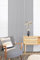 Leiste24 Akustikpaneel - Lamellenverkleidung - Wandverkleidung - 2.400 x 600 mm - Akustikfilz Schwarz - Lamellendekor Weiß