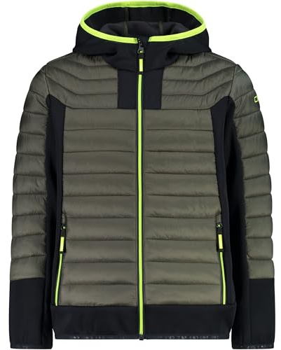 CMP Unisex Kinder Giacca Ibrida Da Bambino Con Cappuccio Fisso Hybridjacke für Kinder mit fester Kapuze