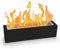 BRIAN & DANY Tischkamin, Bioethanol Kamin mit Löschhilfe und Trichter, Tischfeuer für Indoor & Outdoor, Schwarz