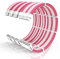 16AWG PSU Cable Extension Kit with Cable Combs,1x24pin ATX/1x8pin(4+4) EPS/2x8pin(6+2) PCIE Extension Cable,Cable Extension PC Sleeved Cables 30cm Length,Power Supply Extension Cable Kit(Pink/White)
