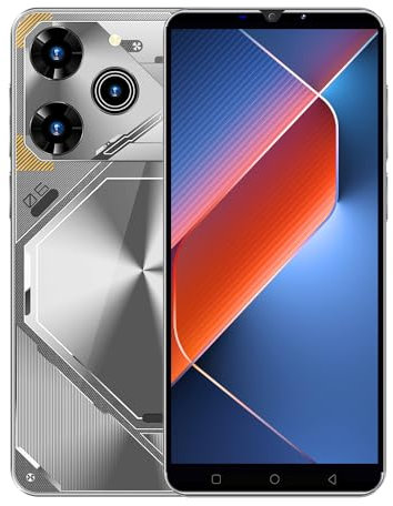 CatCalls 4G Mobile Phones, 5.0inch Dual SIM Dual Camera, Android OS, 16GB ROM【Expandable up to 128GB】, Support WiFi/Bluetooth/GPS/FM, Face Unlocked Cheap Smartphone (Silver)