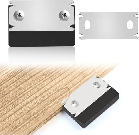 QUTHZZHY Furnierkantenschneider mit 1 Ersatzklinge, Kantenschneider Umleimer, Kantenhobel Holz, Kantenumleimer, Umleimer rutschfest Handhobel Furnierkantenschneider, Trimmer Einhandhobel für PVC ABS