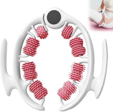 Mineup Cellulite-Massagerolle, Massagewalze für Beine, Effektives Anti-Cellulite-Massagegerät mit Abnehmbaren Rollengriffen, Massageroller Beine, Massage Roller zur Beine Oberschenkel und Gesäß