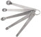 CQEAZ - Set di 5 cucchiai dosatori in acciaio inox, posate per salse domestiche