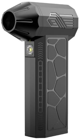Souffleur manuel doux pour camping avec LED lumineuse pour éclairage extérieur