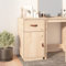 MOBCANT Schreibtisch-Schrank 40x50x75 cm Massivholz Kiefer, Büroschrank Schränke Beistellschrank Schränkchen Geeignet für Wohnheim Flur Hotel Wohnzimmer