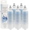 Replacement Water Filters for Refrigerators, Compatible for LG, LT700P ADQ36006101 RWF1200A LT120F469918 Water Filter Air Filter Refrigerator Accessories.(5 PCS)