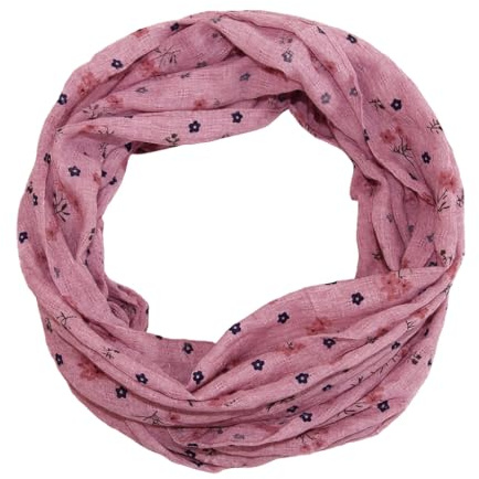 beybey® Damen Loopschal aus 100% Baumwolle – Leichter Rundschal, weich & atmungsaktiv – Viele Farben & Muster