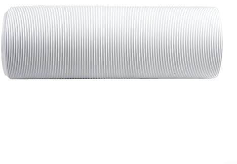 Tubo di scarico flessibile retrattile per condizionatori d'aria portatili, funziona con uscite di diametro 13 cm e 15 cm, struttura in polipropilene (130 mm x 1,5 m)