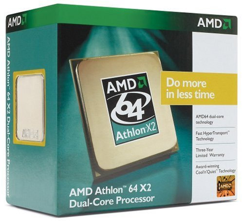 AMD Athlon™ 64 X2 3800+ - Procesador (AMD Athlon, 2 GHz, Socket AM2, 90 NM, 2000 MHz, 1 MB)
