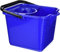 Addis 514063 Cubo y escurridor para fregona, Azul, 27.5 cm