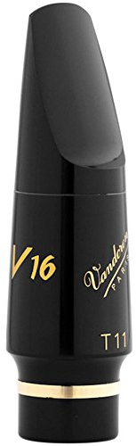 Vandoren SM827E V16 T11 Tenor Saxophone Mouthpiece (Black Ebonite)