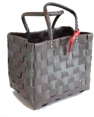 Witzgall Shopper Vintage Style 5010 50 SARAH braun, 37cm x 24cm x 28cm, Einkaufstasche, Einkaufsshopper