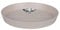 Elho Loft Urban Round Sottovaso, Warm Grey, 17.4x17.4x2.4 cm
