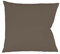 Fleuresse Colours Kissenbezug, Mako Satin, Espresso, 24.6 x 17.8 x 1.2 cm